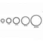 WS2812b Led Ring Addressable 8/16/24/35/45Leds 5050 RGB Led Diode Ring Color IC Built-in LED