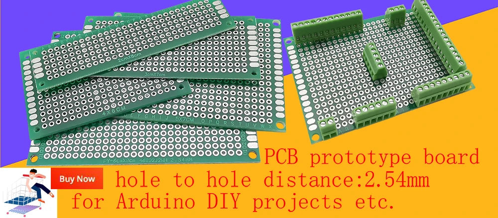 2.54mm/0.1" Pitch PCB Screw Terminal Block Connector 2P 3P 4P 5P 6P 7P 8P 9P 10P 12P 16Pin Terminals 150V 6A for 26-18AWG Cable