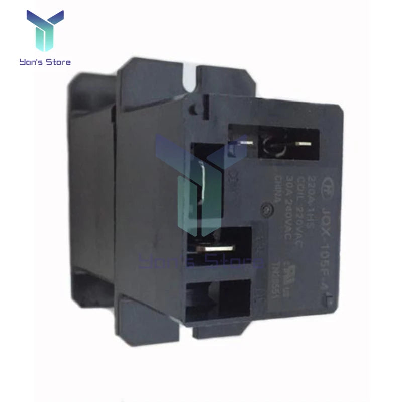 JQX-105F 4-220V 1HS Relay Solid State Air Condition Relay AC 220V 30A HF105F 4 Pin Environmental-Friendly For Fast Connection