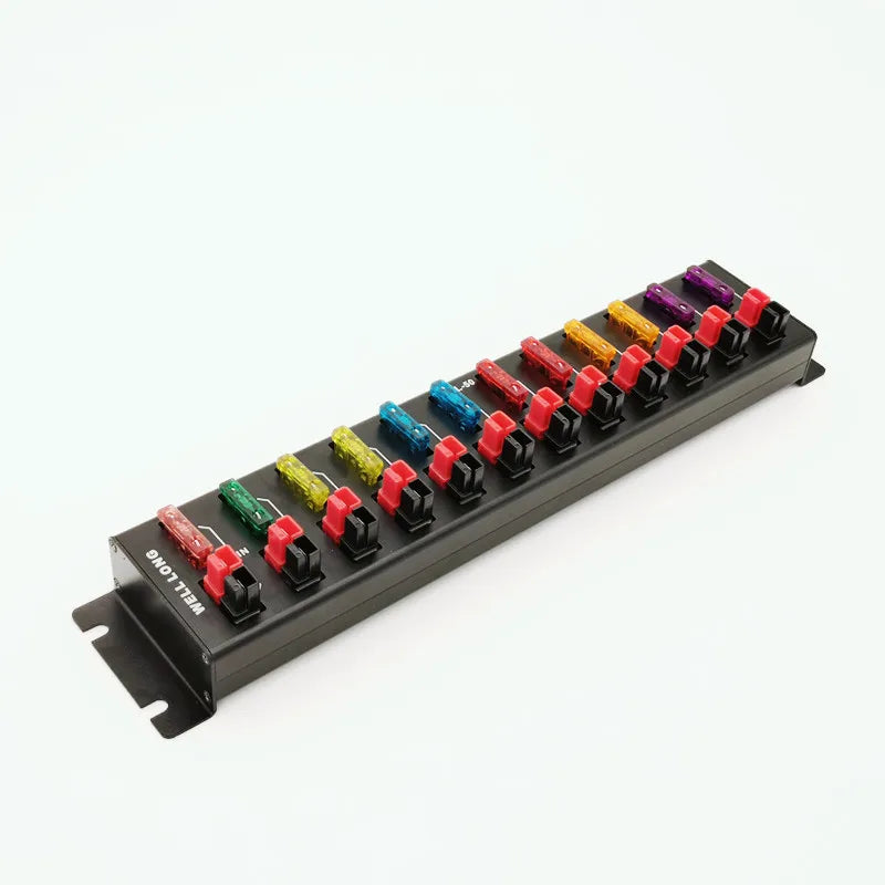 WL-50 12-Port Anderson Connector Splitter Power Splitter Power Strip  Fixing For Shortwave Radios DC 36V 45A.