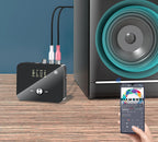 Bluetooth 5.0 Receiver Transmitter FM Stereo AUX 3.5mm Jack RCA Optical Wireless Audio Adapter Remote Control For TV  Car Kit