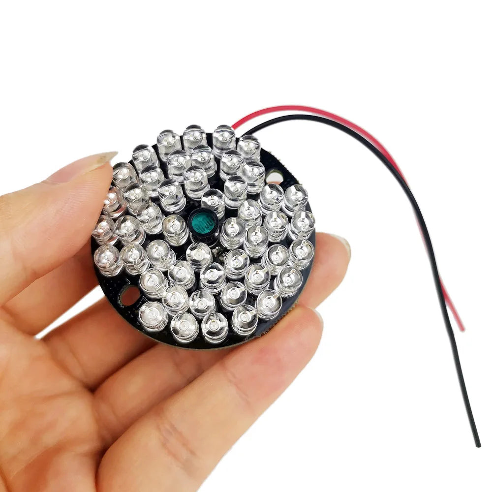 CCTV Night Vision Fill Light 48 LED 850nm Illuminator IR Infrared Light Lamp Board For 60 CCTV Security IR Camera