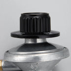 1pc Propane Tank Low Pressure Gas Regulator with Outlet 1/4in Barb Hose Connection Inlet 1-20in UNEF for One Pound Propane Tank