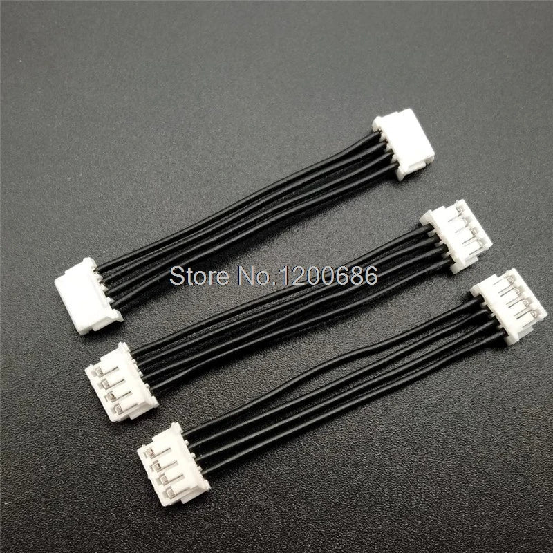26AWG 5CM 10 SETS SETS JST ZH1.5 ZH 1.5MM 2P/3P/4P/5P/6 Pin Connector with Flat Cable 50MM 1007 26 AWG