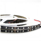 True Orange LED Strip Light 600nm, 5050/3528 SMD, 12V Non-Waterproof/Waterproof, Black LED Tape Rope Lights