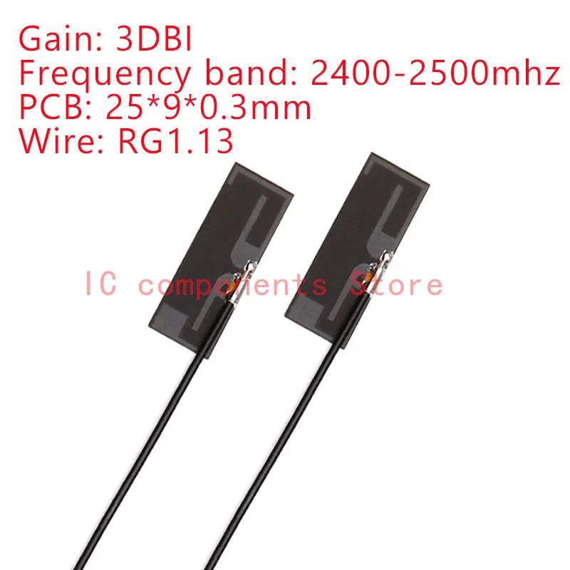 5PCS 2.4Ghz 4G 5G WIFI Internal Antenna FPC PCB 5dBi 8dBi IPX Connector Solder Omni Buletooth Antenna 3dBi IEEE b/g/n WLAN