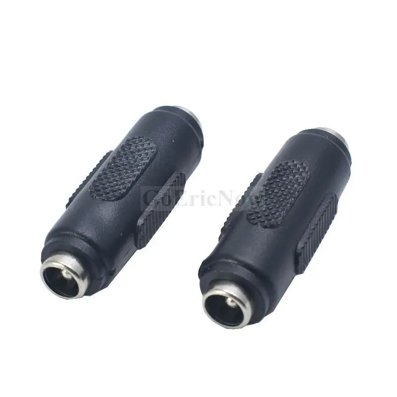 1 Pcs DC 5.5 2.1mm Female/Male to 5.5x2.1mm Female/Male DC Power Plug Connector Adapter