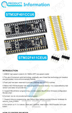 STM32F103C8T6 CH32F103C8T6 ARM STM32 Minimum System Development Board STM32F401 STM32F411 + ST-LINK V2 Download Programmer