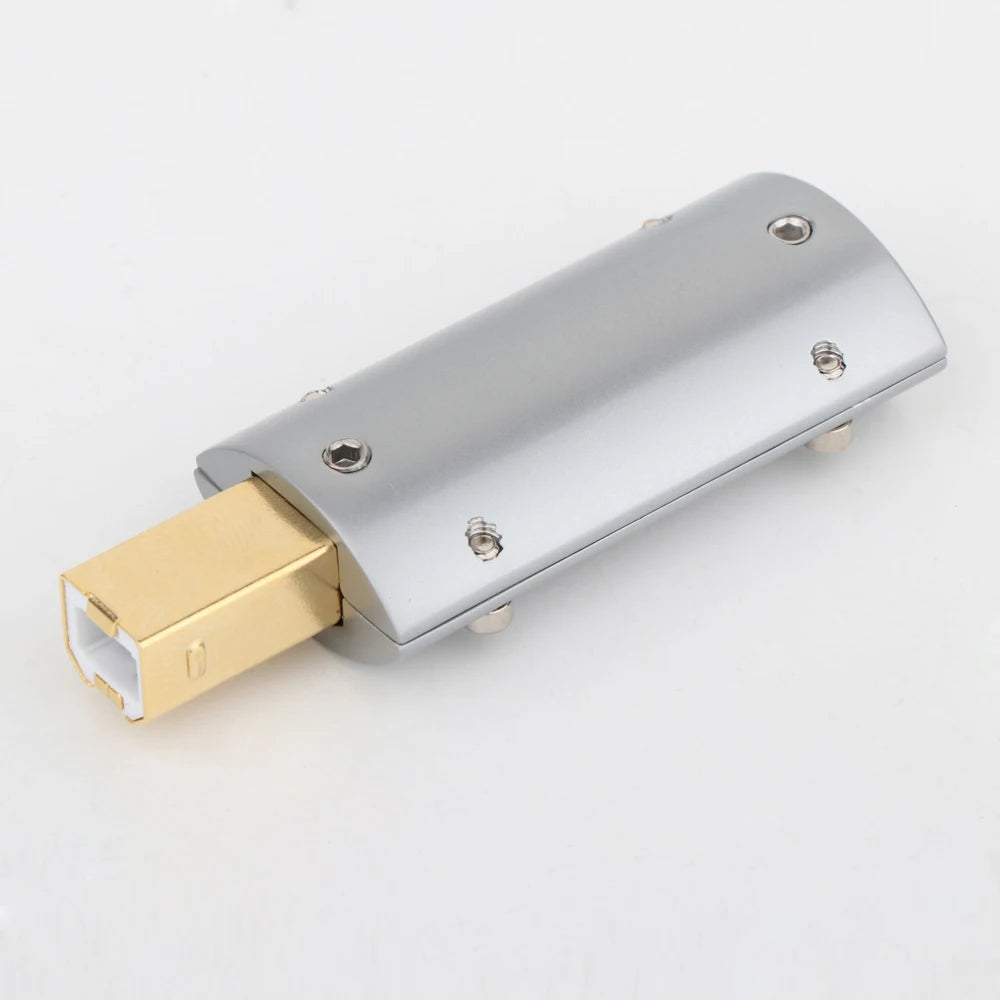 Monosaudio A50G B50G 24K Gold Plated USB2.0 Plug USB A/B Connector  DIY USB Cable for Ipad Laptop