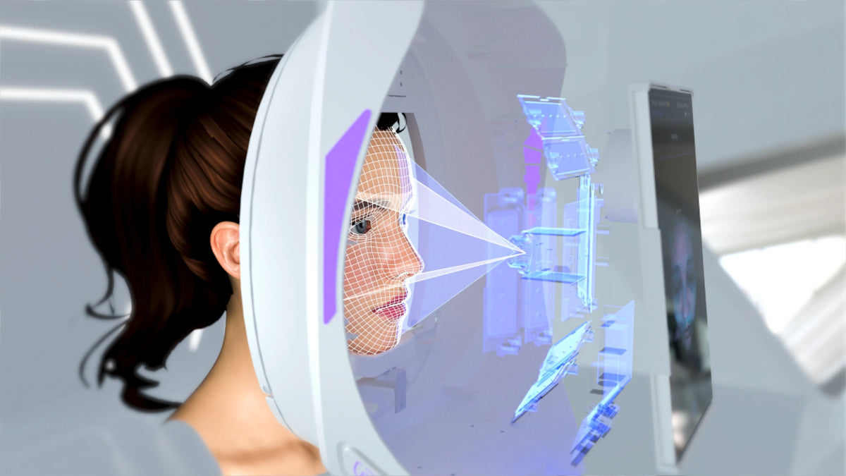 New 3D Facial Skin Analyzer Machine 15.6 inch Skin Analyzer Facial Machine 8 Light Spectrum Skin Analysis Scanner