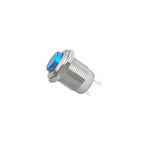 1 PCS 12mm Waterproof Momentary High Round Metal Push Button Switch Car Start Horn Speaker Bell Automatic Reset