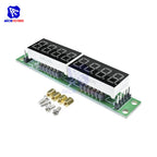 diymore MAX7219 8 Digit LED Tube Display Control Module for Arduino 3.3V 5V Microcontroller Serial Driver 7-segment