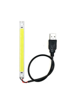 Dropshipping 120x10mm 3V 5V LED Bulb COB Strip Chip On Board  Warm Cold White Blue Red Green 5W LED Lights for COB Work Lamps