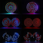 WS2812b Led Ring Addressable 8/16/24/35/45Leds 5050 RGB Led Diode Ring Color IC Built-in LED