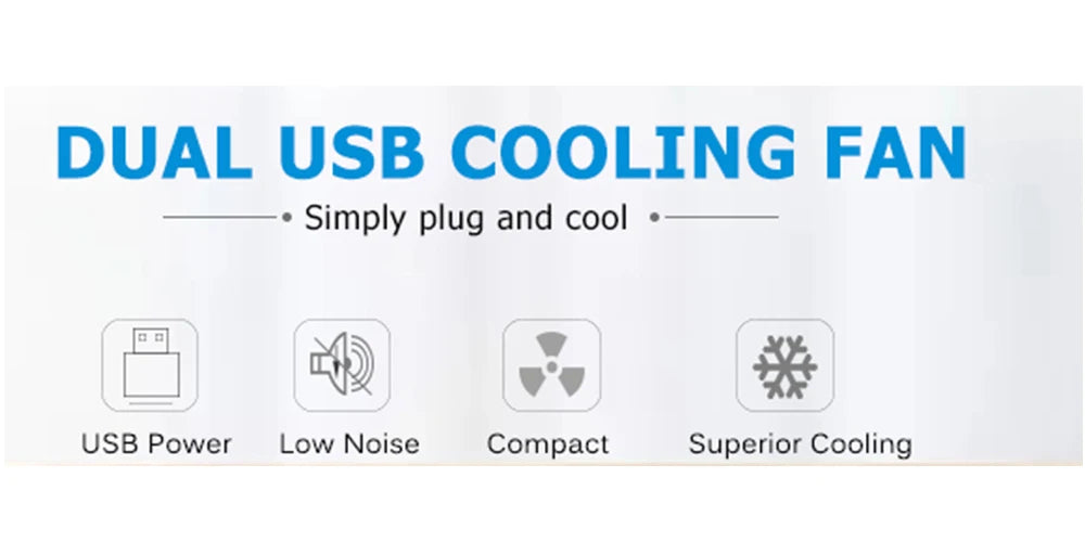 2pcs Gdstime 5V USB PC Fan 40mm 50mm 60mm 80mm 90mm 120mm 140mm for Receiver DVR Playstation Xbox Router Computer Cabinet Cooler