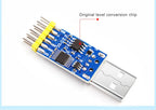 WitMotion USB-UART 6-In-1 Converter, Multifunctional USB-TTL/RS485/232, TTL-RS232/485,232-485)Serial Adapter, CH340/ CP2102 Chip