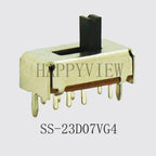 20PCS Mini Slide Switch On-OFF Micro Toggle Switch 1P2T H=1.5/2/4MM Miniature Horizontal Slide Switch SMD/DIP