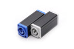 4PCS  LED Powercon AC Coupler Adapter Extender Connector High Quality Speakon Panel Mount Straight Adapter
