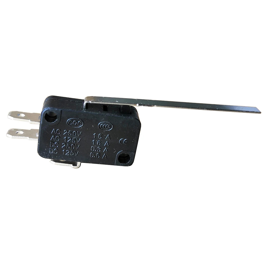 KW7-9 SPDT Long Lever Micro Switches Momentary Microswitch 125V 250V 16A 1Normally Open 1 Normally Closed 1NO 1NC, 4-Pack