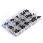 145PCS/Sets 8*10mm Inductance Power Inductor Kit 4.7UH 10UH 22UH 33UH 47UH 68UH 100UH 220UH 330uh 470uh 680uh 1MH 10MH Inductors
