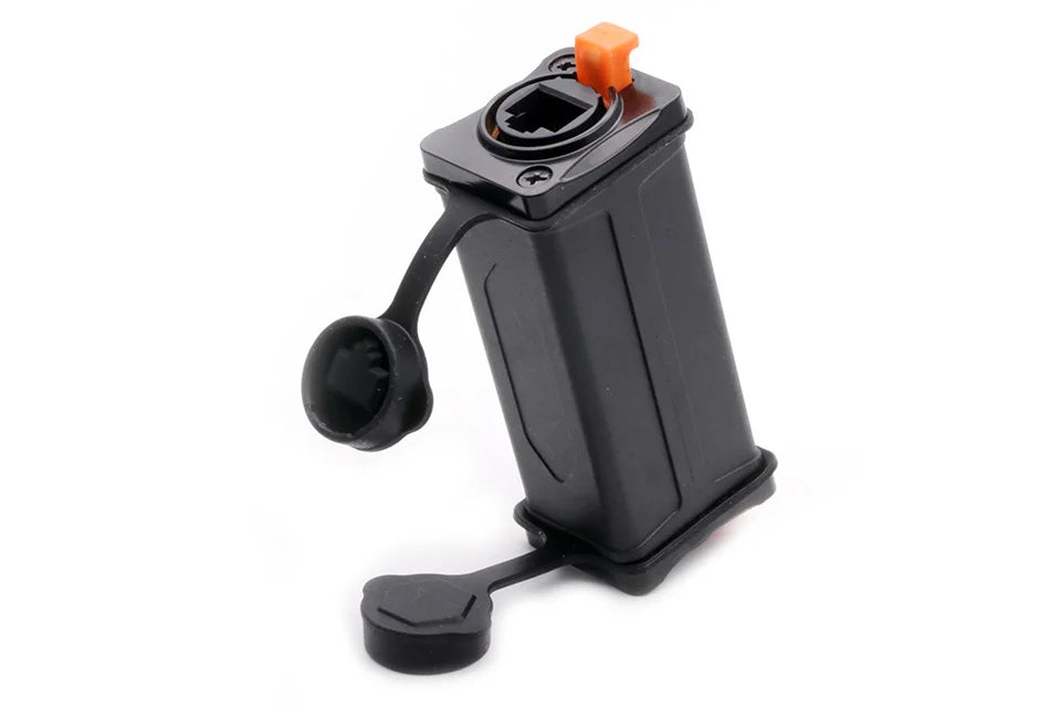 1pc New Arrival Waterproof Network Connector RJ45 Ethernet Connector Female Panel Mount Sockets IP65 Level