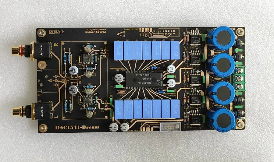 TDA1541 HiFi Audio DAC Decoder Board PCB Gold-plated Version