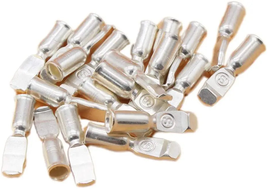 10pcs For Anderson Plug Connector 50a 6awg Caravan Trailer Solar 4x4 Truck Suitable For Anderson Forklift Battery Connector