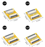 10PCS/1PC FPC FFC Flexible Flat Cable Extension Board 0.5mm 1mm Pitch 4Pin 5 6 7 8 9 10 12 14 15 16 20 30 40 50 60 PIN Connector