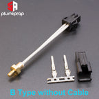 M3 Stud Screw-In Thermistor 100K NTC 3950 for 3D Printer Extruder Hotend V6 V5 MK8 CR10 M3 Thread Heatblock
