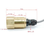 Air Conditioning Refrigeration Pressure Transmitter Refrigerant Pressure Sensor Heat Pump Heat 12-36V 4-20mA 7/16-20UNF