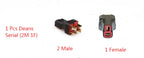 1PCS Deans T Plug  EC3 EC5 XT60 XT90 Parallel Serial Adapter Lipo Battery Converter Connector Plug DIY RC Model accessories