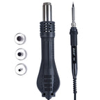 JCD Hot Air Gun Desoldering Hot Air Gun Handle Soldering Iron is Suitable for 858D 868D 8898 Rework Solder Repair Station