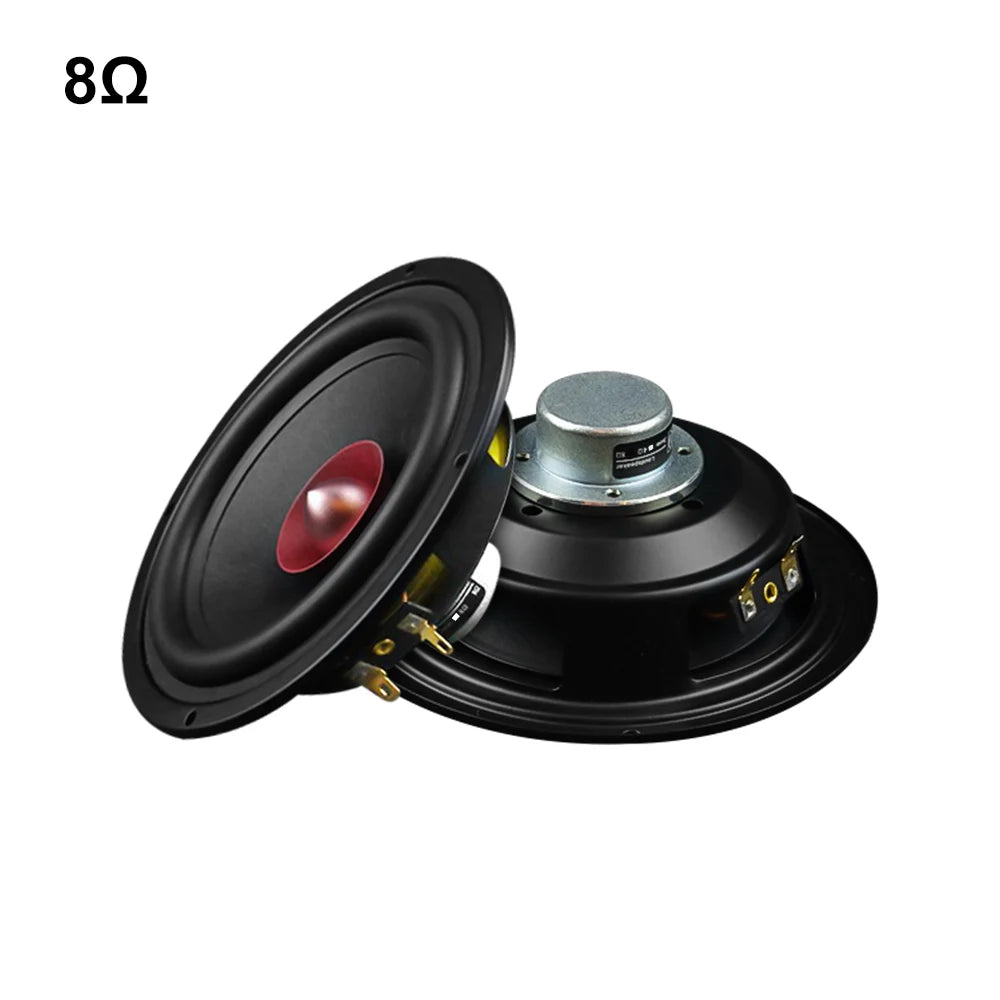 AIYIMA 2Pcs 5.25 Inch Hifi Full Range Speaker Units 4 8 Ohm 40W NdFeB Magnet Loudspaeker Home Theater Music Sound Speaker