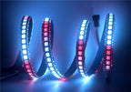 WS2812B Led Strip With SP110E USB Bluetooth Controller WS2812 30/60/144 Pixels/m RGB Individually Addressable LED Light Kit DC5V