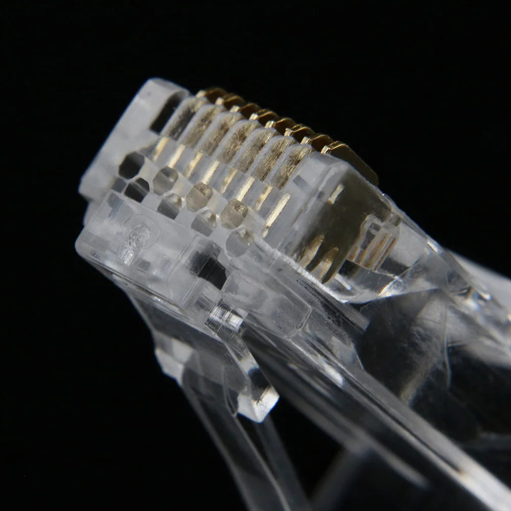 Xintylink RJ45 Connector CAT6 50U/6U Ethernet Cable RG45 Plug CAT5E UTP 8P8C RJ45 CAT6 Network Modular LAN Jack CAT5 Keystone