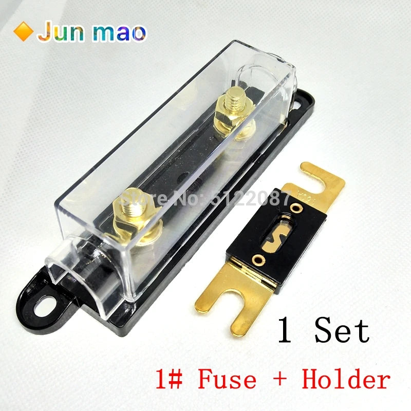 ANL Fuse Holder Bolt-on Fuse Automotive Fuse Holders Fusible Link with Fuse 40A 60A 80A 100A 200A 250A 300A Fuses AMP