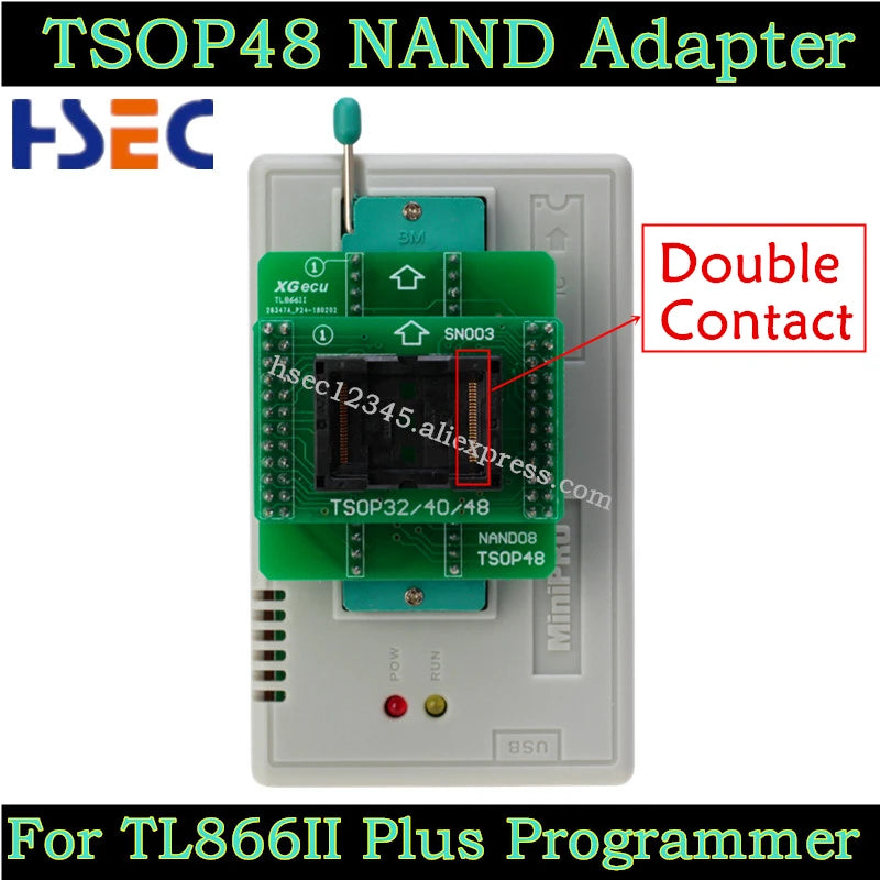Original TSOP48 adapter xgecu minipro TL866II plus universal tl866 nand flash programmer chips TSOP48 nand adapters socket
