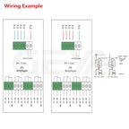 GEYA 4 Channel Relay Module 1 SPDT DIN Rail Mount 12V 24V DC/AC Interface Relay Module 220V 230V 5VDC