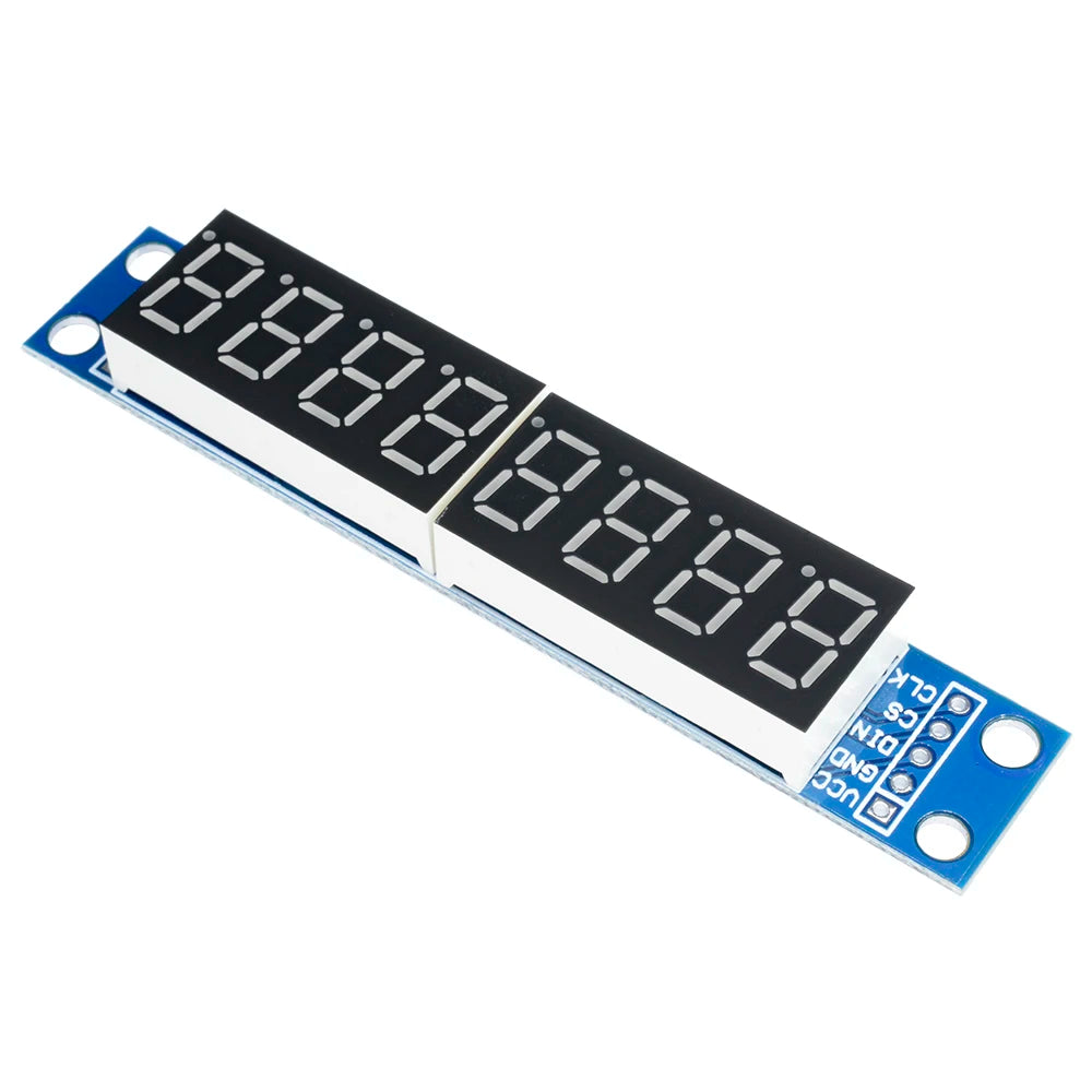8 Digit Bit MAX7219 Digital Tube Display Module Board 7 Segment Digital LED Display 5V/3.3V Controller for Arduino 51/AVR/STM32