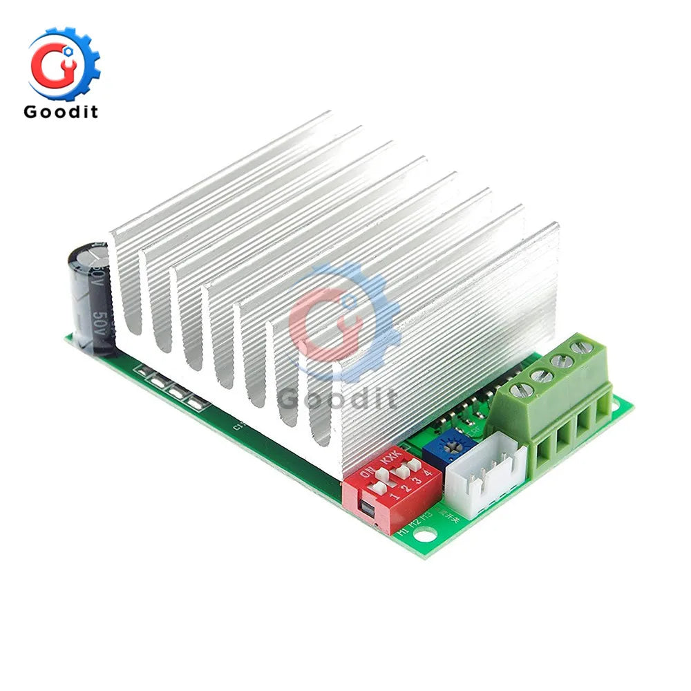 TB6600 Stepper Motor Driver Controller DC 10V-45V 4.5A CNC Single-Axis Motor Driver Controller Board 6N137