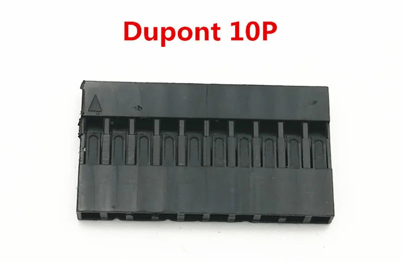 50pcs 2.54mm Dupont Connector Male/Female Pin Way Cable Plug 2/3/4/5 Pin Electrical Pin Jumper Header Housing Wire Connector Kit