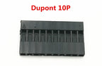 50pcs 2.54mm Dupont Connector Male/Female Pin Way Cable Plug 2/3/4/5 Pin Electrical Pin Jumper Header Housing Wire Connector Kit