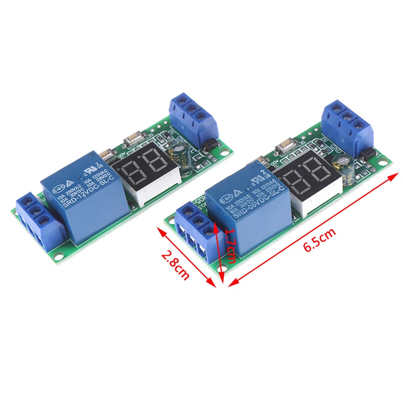 1PCS DC 5V / 12V / 24V Multifunction Digital Time Infinite Delay Switch Timer Relay Module