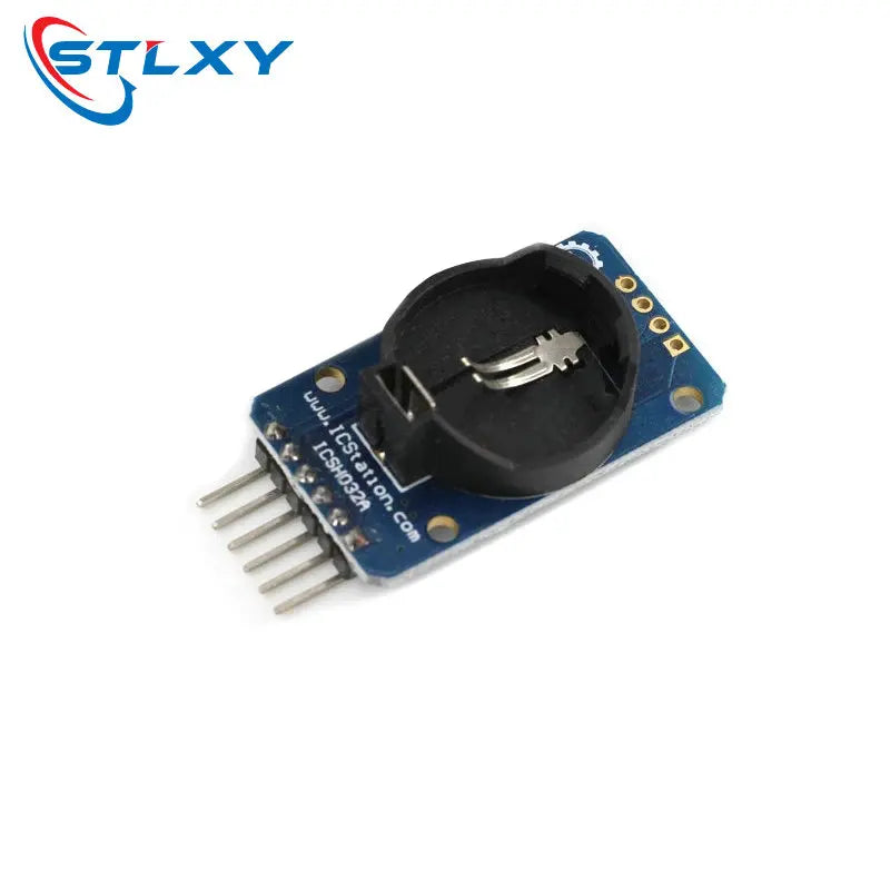 Stlxy DS3231 AT24C32 IIC Module Precision Clock Module Memory Module DS3231 Mini Module Real Time 3.3V/5V For Raspberry Pi