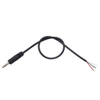 1/2/5Pcs 3.5mm Male Plug/Female Jack Mono/Stereo AUX 3/4Pole To Bare Wire Connector DIY Audio Headphone Repair Extension Cable