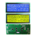 5V Larger LCD 2004 20*4 20x4 Largest Character Yellow Green Screen 204 LCD Display Module 146*62.5mm HD44780 WH2004L AC204B