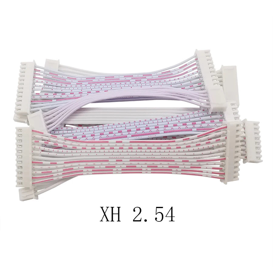 10Pcs JST XH2.54 2.54mm 2P/3/4/5/6/7/8/9/10/11/12 Pin Double Head Female to Female Terminal Cable Wire Connector