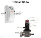 KONLEN LPG Natural Gas Leakage Detector Wireless 433Mhz Sensor With Solenoid Valve