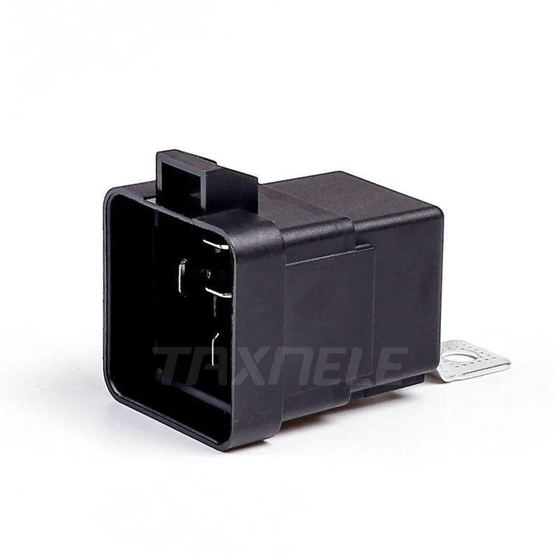 Automobile Relay Waterproof Integrated Wired DC12V 24V 40A 5Pin 4pin Auto Relay + Holder with 105mm Length Wires