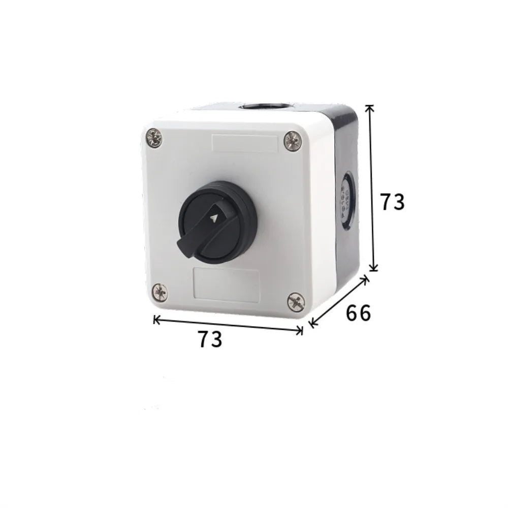 start and stop self-reset Momentary Waterproof button box switch emergency stop industrial control box